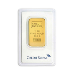 1 Unze Goldbarren | Crédit Suisse